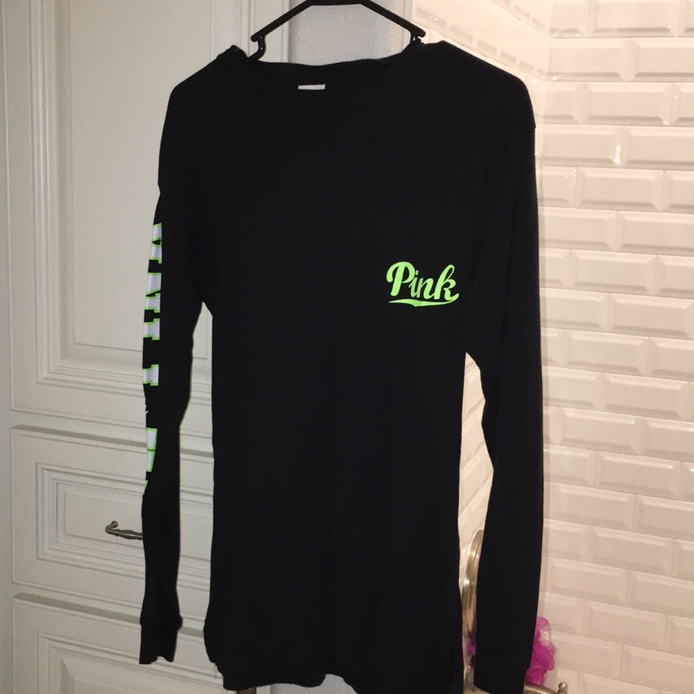Black Victoria’s Secret pink long sleeve